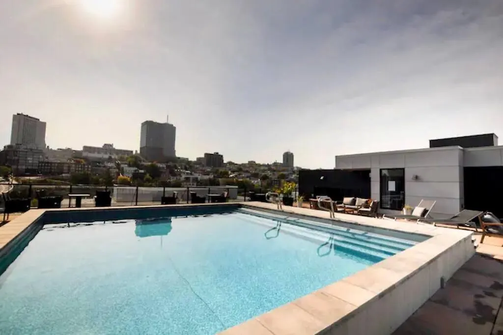 شقة Condo - 305 Piscine Bbq Wifi مدينة كويبيك